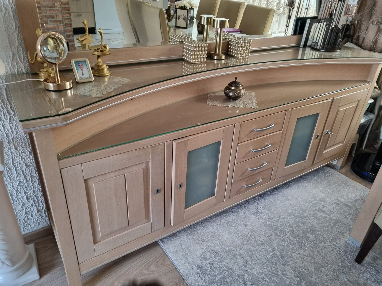 Dressoir hout, Huis en Inrichting, Complete inboedels, Ophalen
