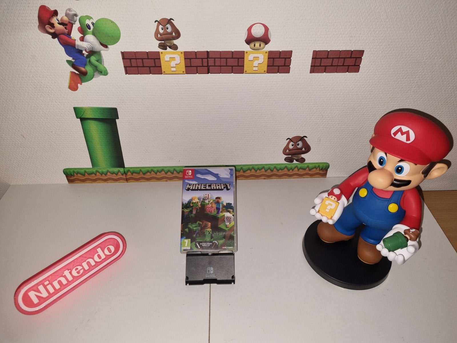minecraft nintendo switch, Spelcomputers en Games, Games | Nintendo Switch, Ophalen of Verzenden, Zo goed als nieuw, X, 3 spelers of meer