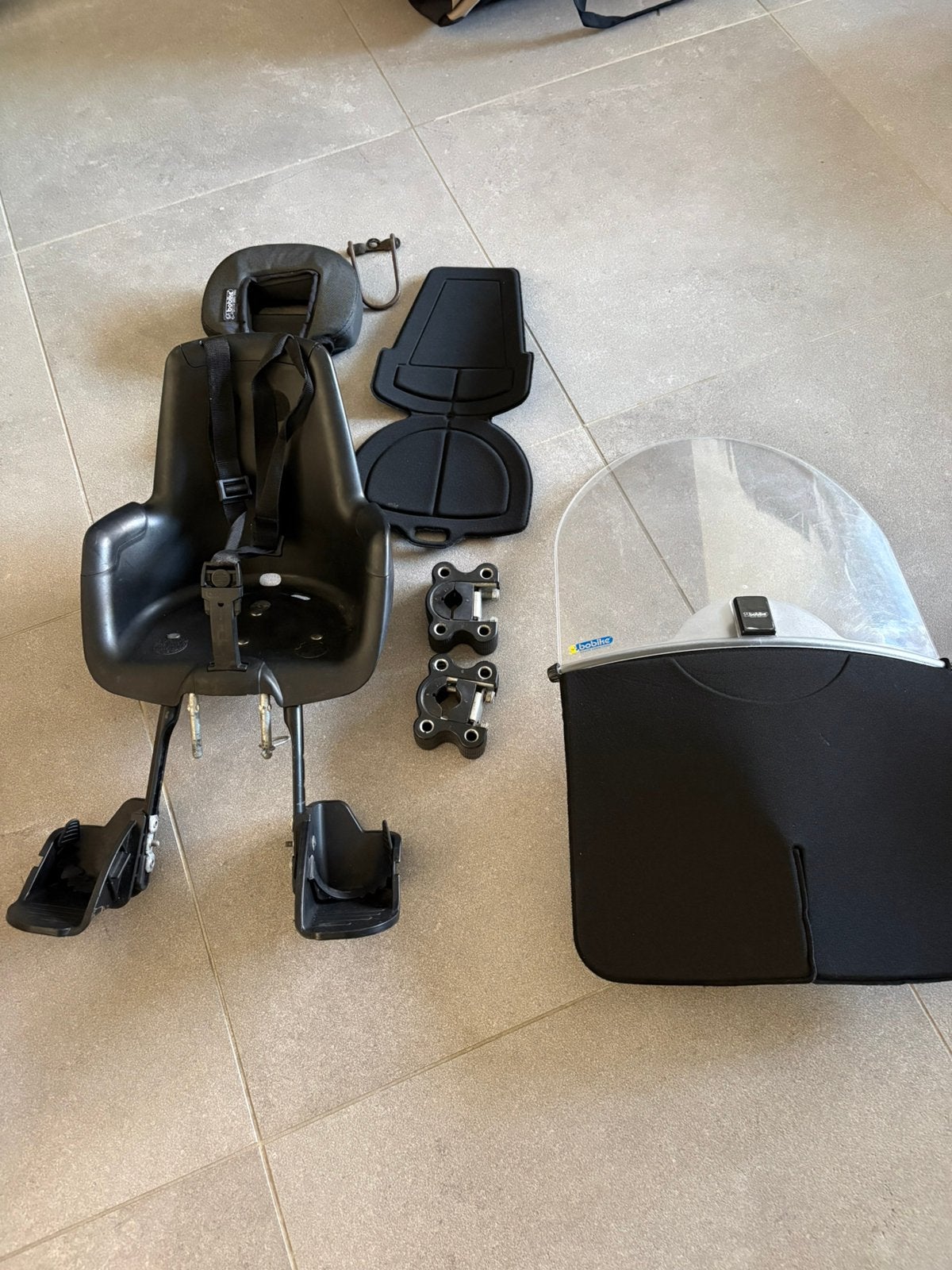 Bobike fietsstoeltje Mini+ voor 9-15kg, Ophalen, 0 t/m 18 kg, Voorzitje, Gebruikt