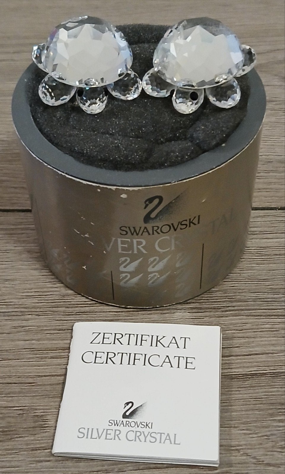 swarovski schildpadjes, Ophalen of Verzenden, Zo goed als nieuw, Figuurtje