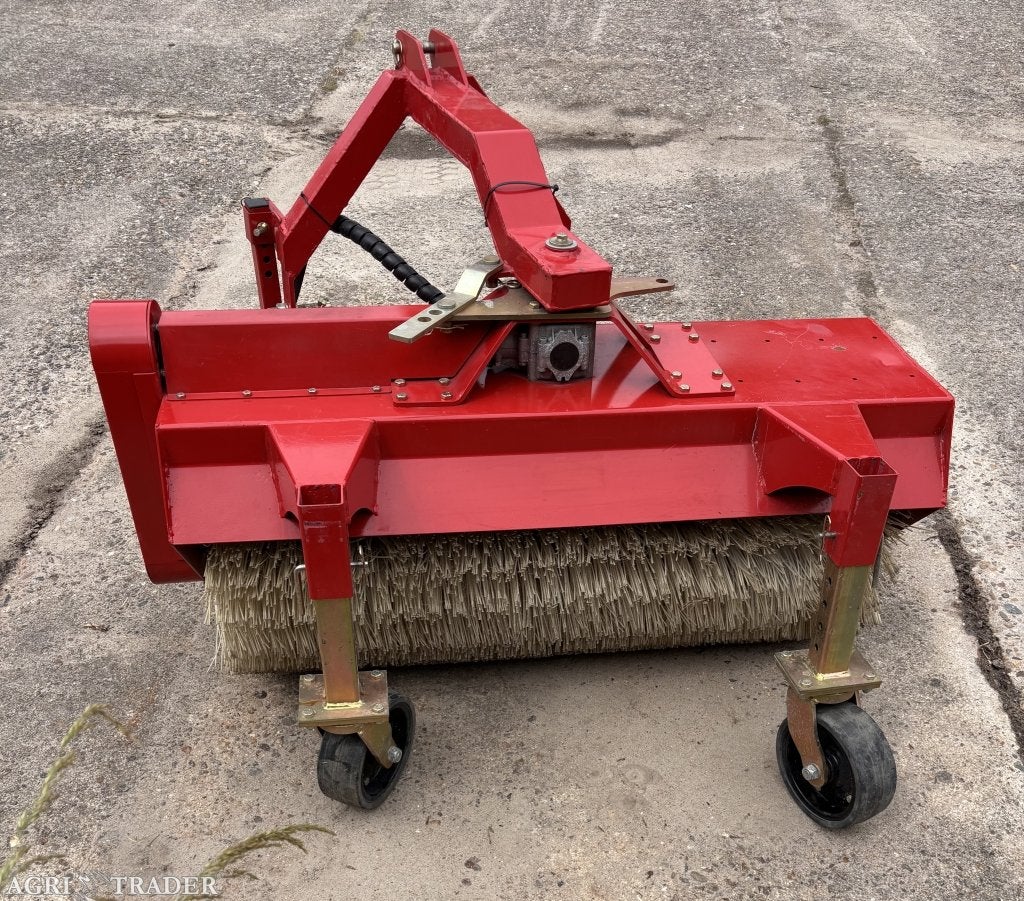 Veegmachine 125 cm met opvangbak - hoekverstelling - nieuwst, Zakelijke goederen, -, -, Ophalen of Verzenden, BA