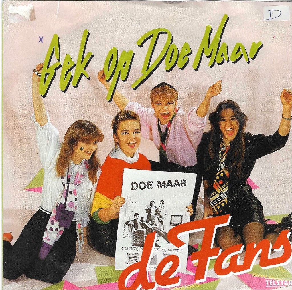 vinyl single  De Fans, Ophalen of Verzenden, Gebruikt, Pop