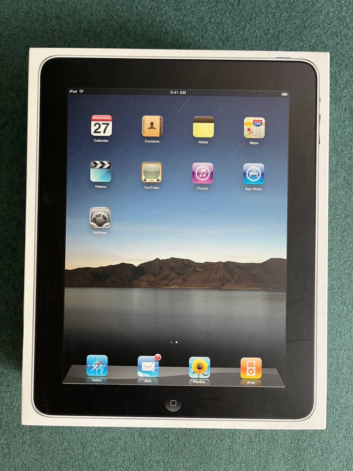 Lege doos Apple iPad 16GB (2010), Computers en Software, Apple iPads, 10 inch, Apple iPad, Ophalen of Verzenden, Niet werkend