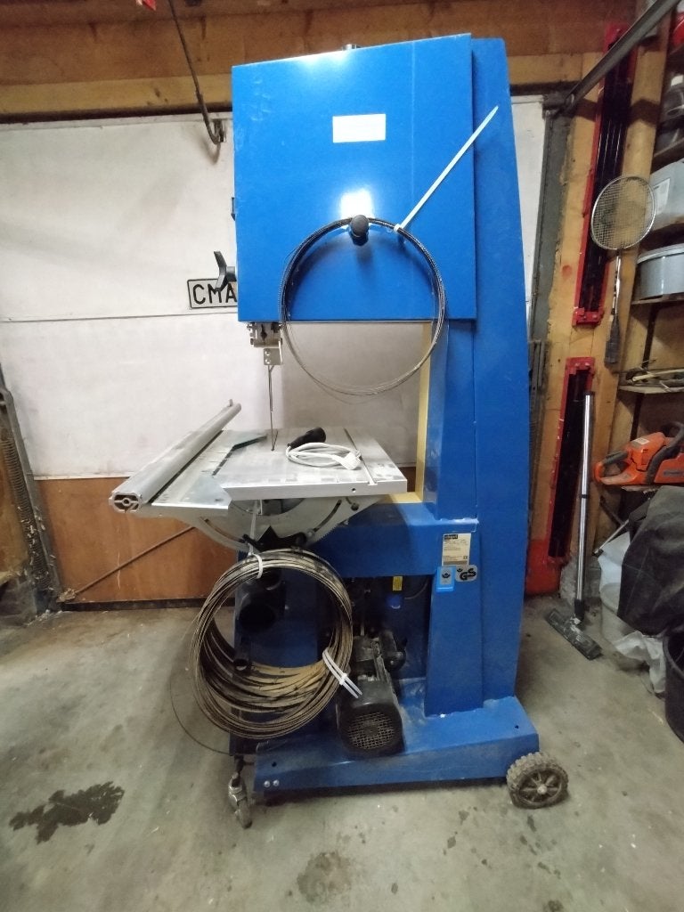 Scheppach Basato 5.2 lintzaag, Doe-het-zelf en Verbouw, Ophalen, Gebruikt, Lintzaag, 1200 watt of meer