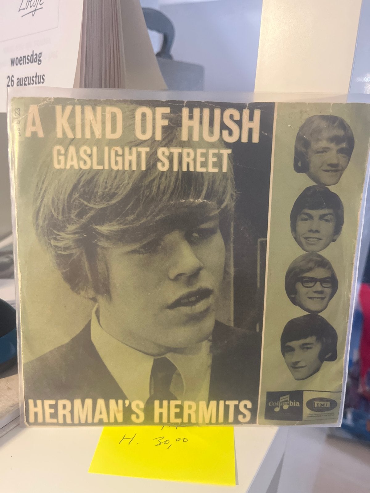 Herman's Hermits - A Kind of Hush (Denemarken), Gebruikt, 7 inch, Ophalen of Verzenden, Import