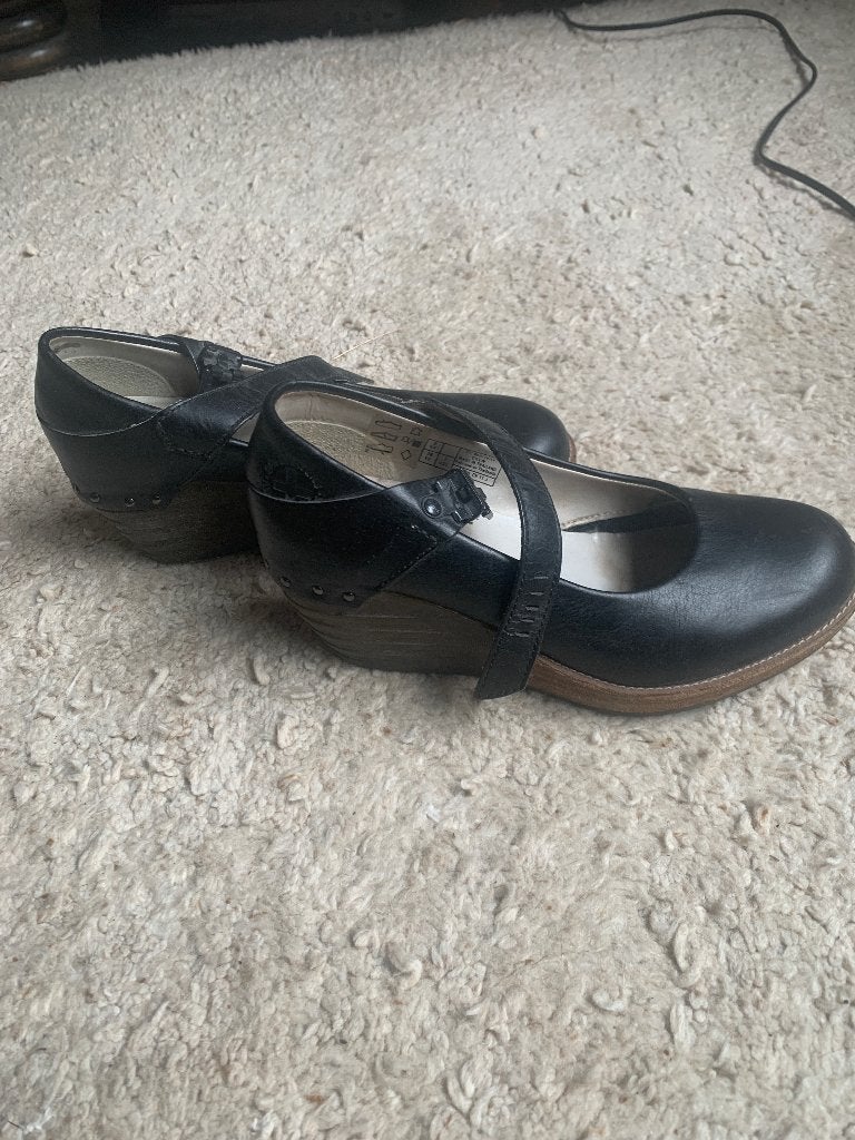 Dr Martens met hak maat 38, Kleding | Dames, Schoenen, Zwart, Ophalen of Verzenden, Dr. Martens, Zo goed als nieuw