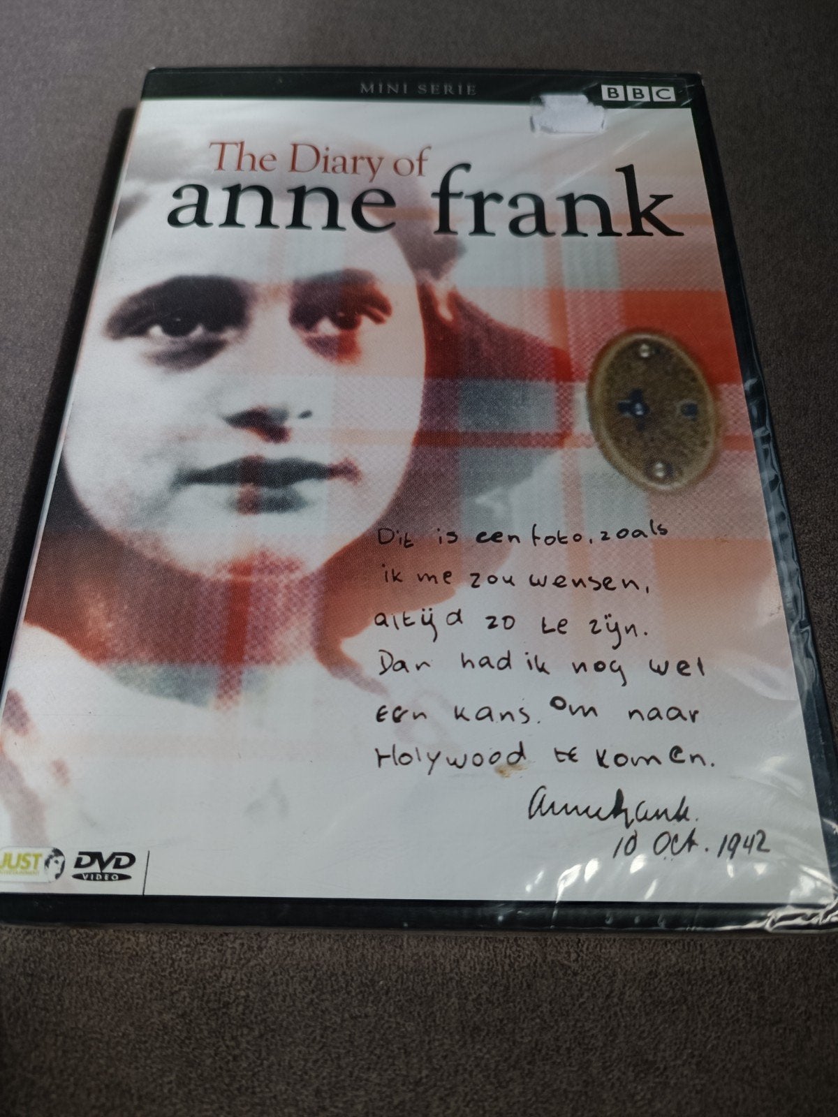 The diary of Anne frank - dvd, Vanaf 12 jaar, Ophalen of Verzenden, Zo goed als nieuw