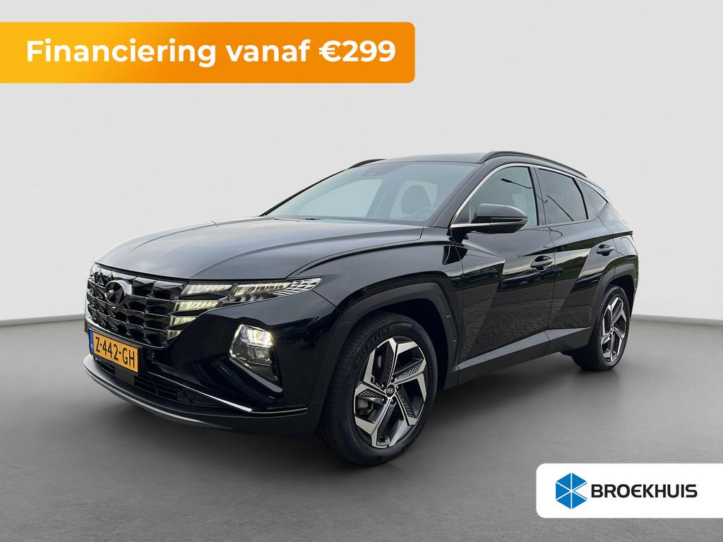 Hyundai Tucson 1.6 T-GDI 265pk PHEV Premium 4WD (299,- p/m D, Auto's, Hyundai, Gebruikt, 4 cilinders, Zwart, Bedrijf