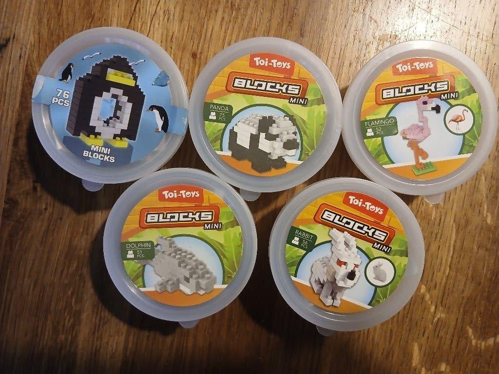 5x Mini Blocks, Kinderen en Baby's, Ophalen of Verzenden