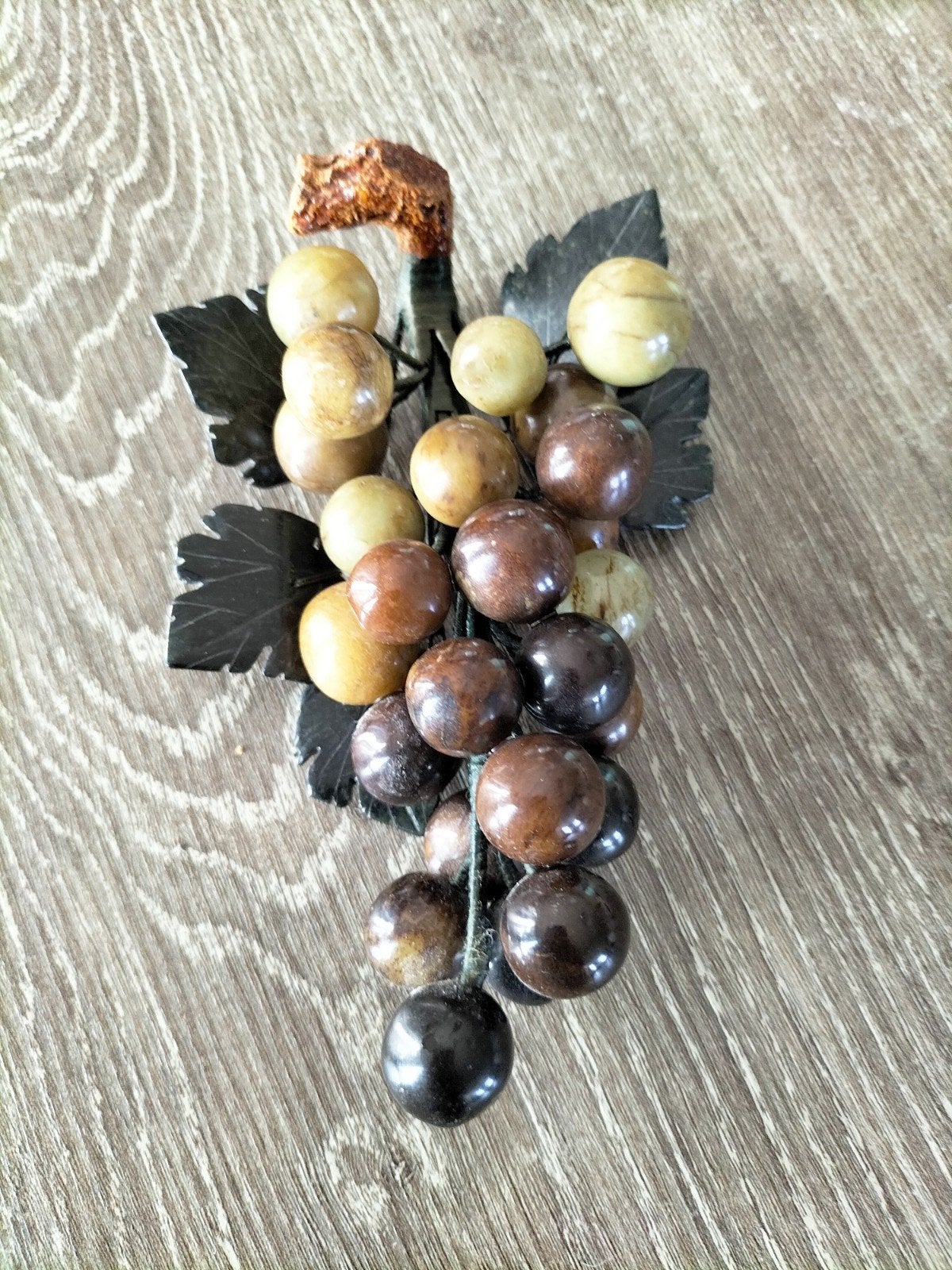Prachtige oude Florentijnse druiventros, Antiek en Kunst, Antiek | Woonaccessoires, Verzenden