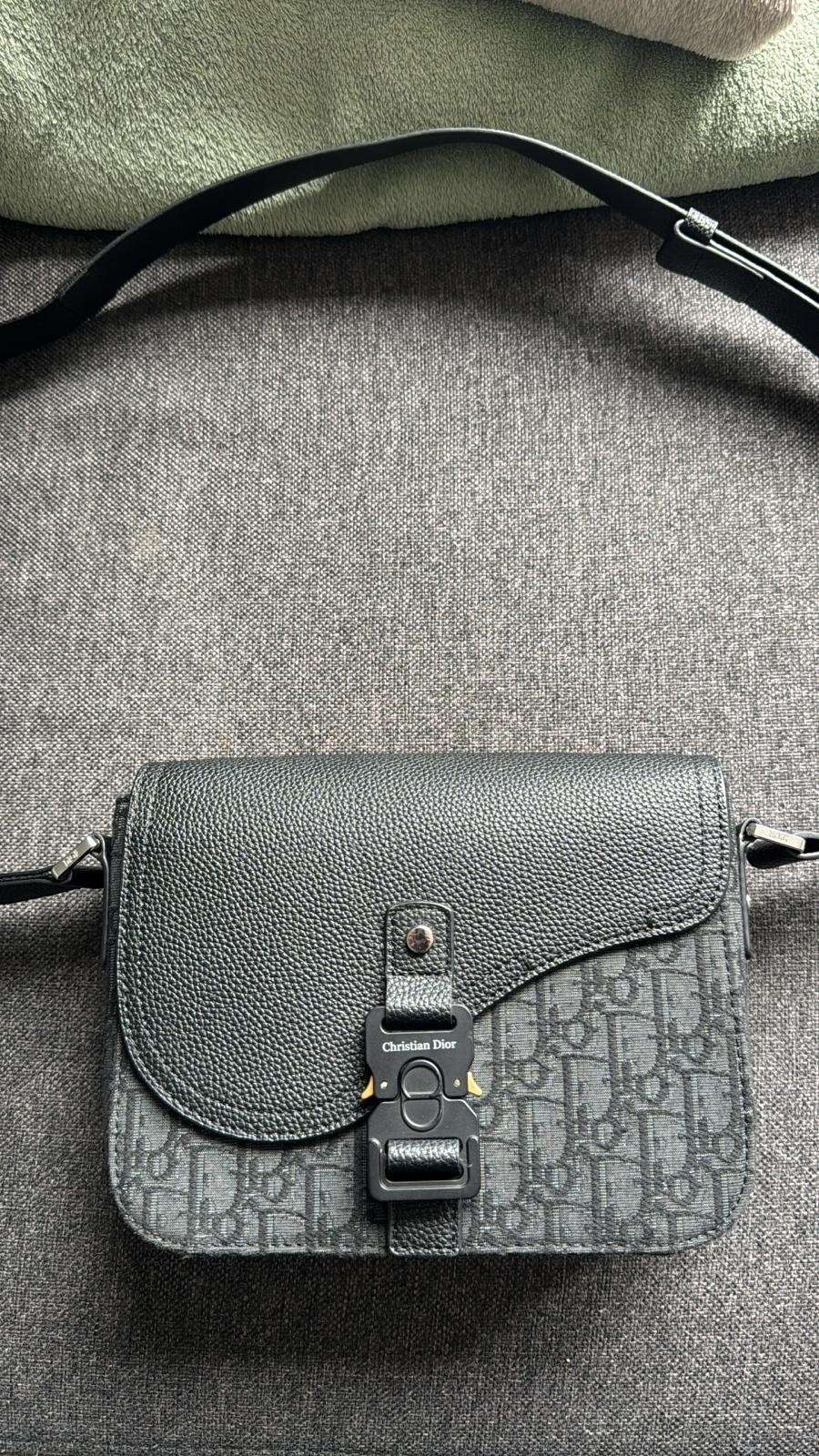 Dior Saddle Bag schoudertas zwart, Ophalen of Verzenden, Nieuw, Zwart