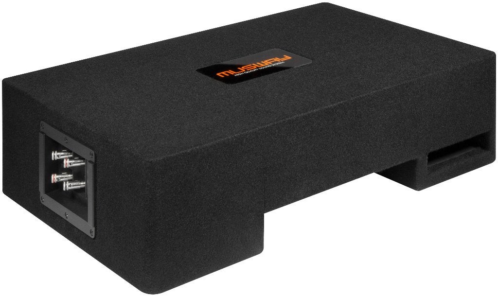 Musway MF108Q Downfire 8 inch Flat subwoofer, Auto diversen, Am Breilingsweg 3, 76709 Kronau, Duitsland, Audio Design, Nieuw, Ophalen of Verzenden