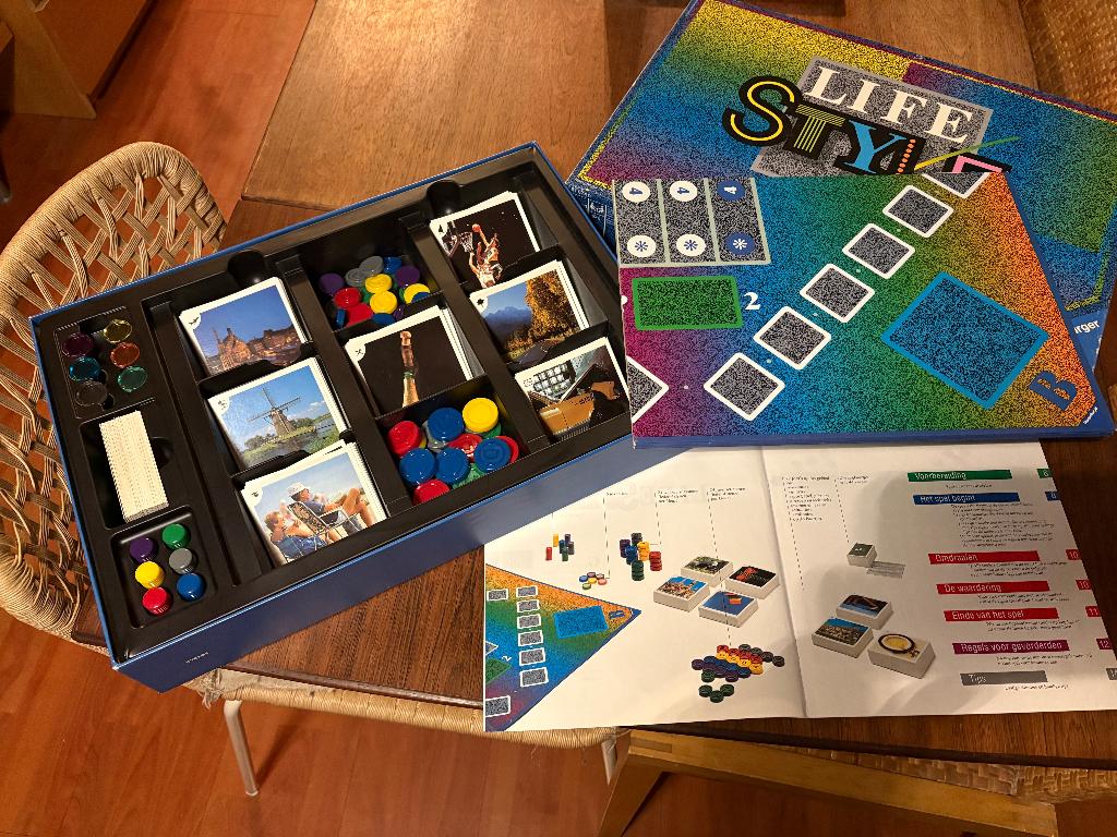 Ravensburger bordspel, spel Life Style; Speel uw levensstijl, Hobby en Vrije tijd, Gezelschapsspellen | Bordspellen, Ophalen of Verzenden