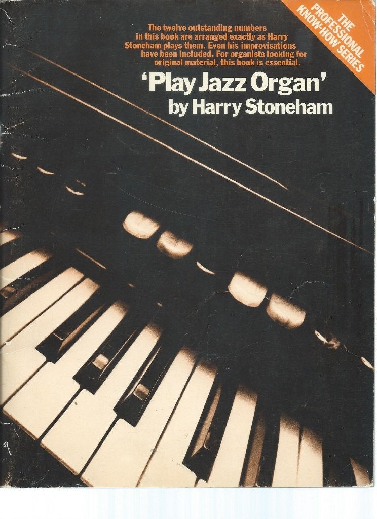 Play Jazz Organ by Harry Stoneham, Keyboard, Gebruikt, Ophalen of Verzenden, Artiest of Componist