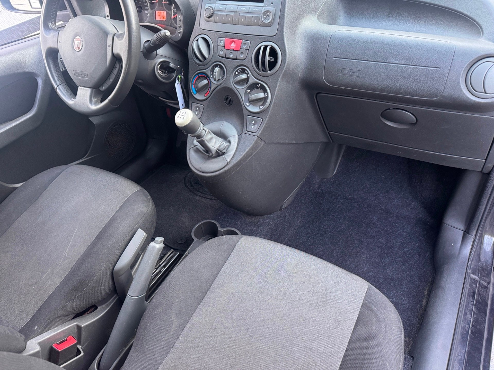 Fiat Panda 1.2 Edizione Cool AIRCO 104.089KM !, Auto's, Euro 5, Stof, Gebruikt, Zwart