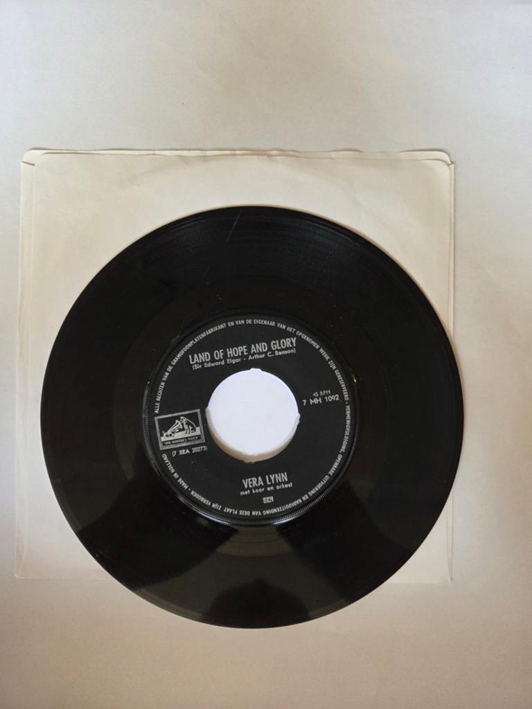 Vera Lynn - Land of hope and glory, Gebruikt, 7 inch, Single, Ophalen of Verzenden
