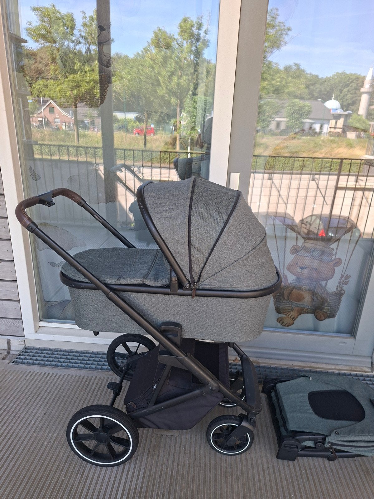 Complete Qute Q-Rider 2-in-1 Kinderwagen + Ergobaby Draagzak, Kinderen en Baby's, Kinderwagens en Combinaties, Gebruikt, Combiwagen