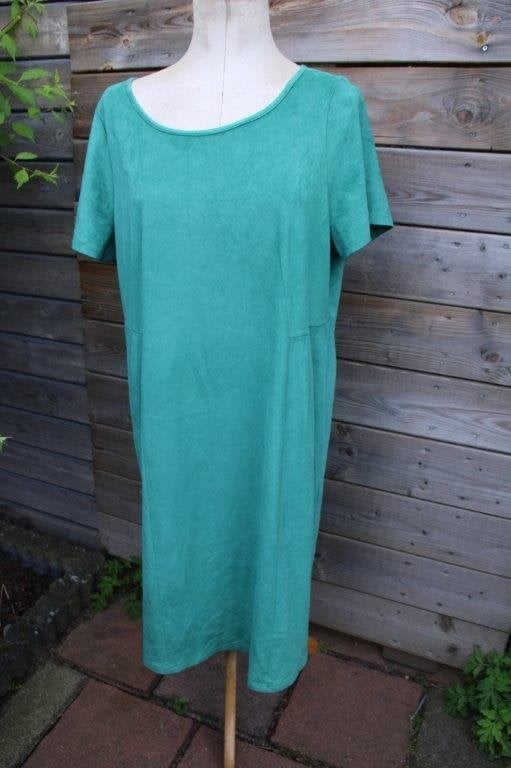 Jurk groen Didi mt XXl Suede look Vaste prijs, Maat 46/48 (XL) of groter, Didi, Ophalen of Verzenden, Zo goed als nieuw