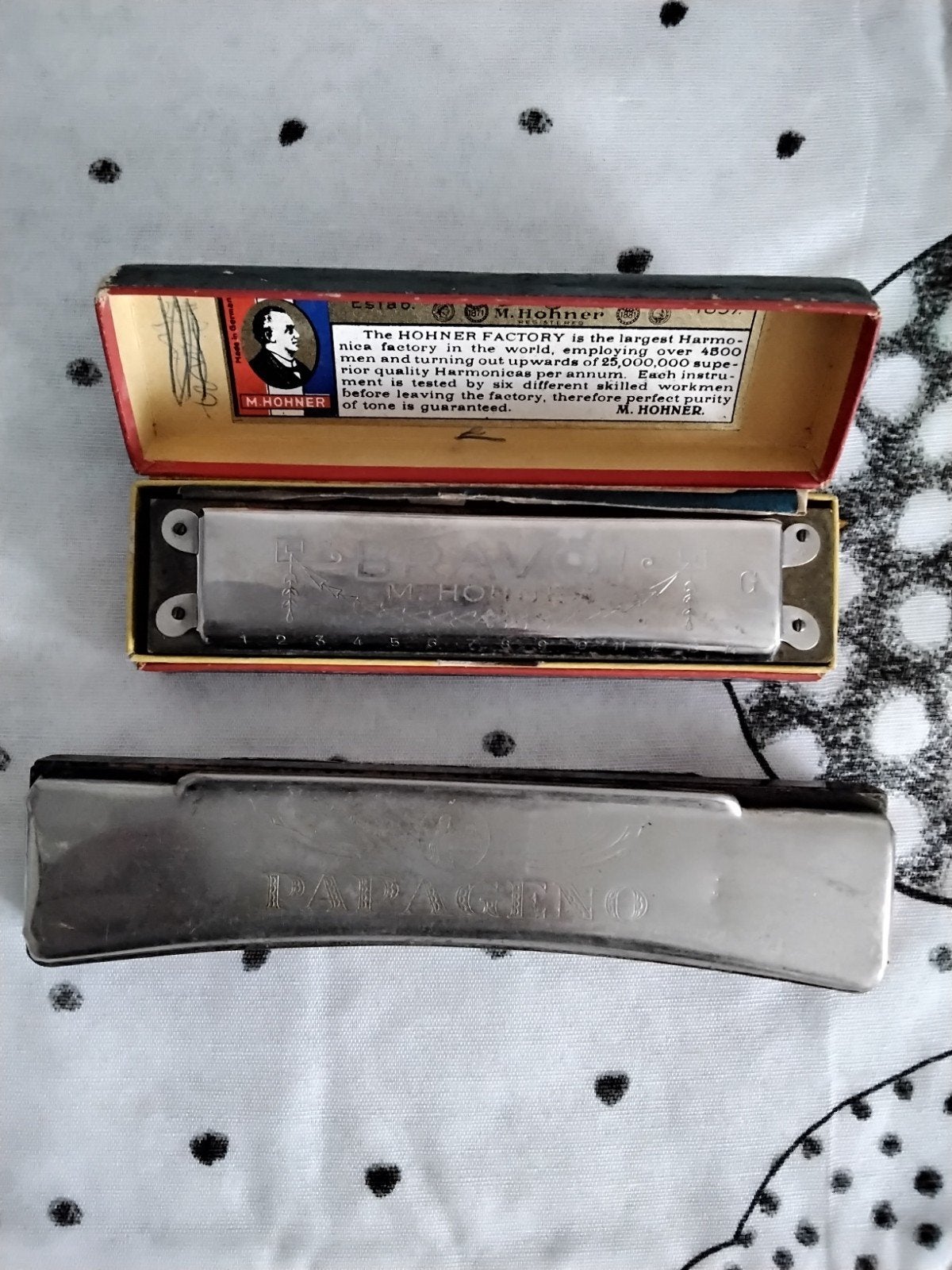 Oude Mondharmonica,s, Ophalen of Verzenden, Gebruikt