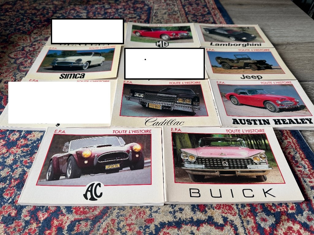 Toute L'Histoire M.G. Lamborghini, Simca, Jeep, Cadillac, Boeken, Diverse auteurs, Ophalen of Verzenden, Zo goed als nieuw, Overige merken