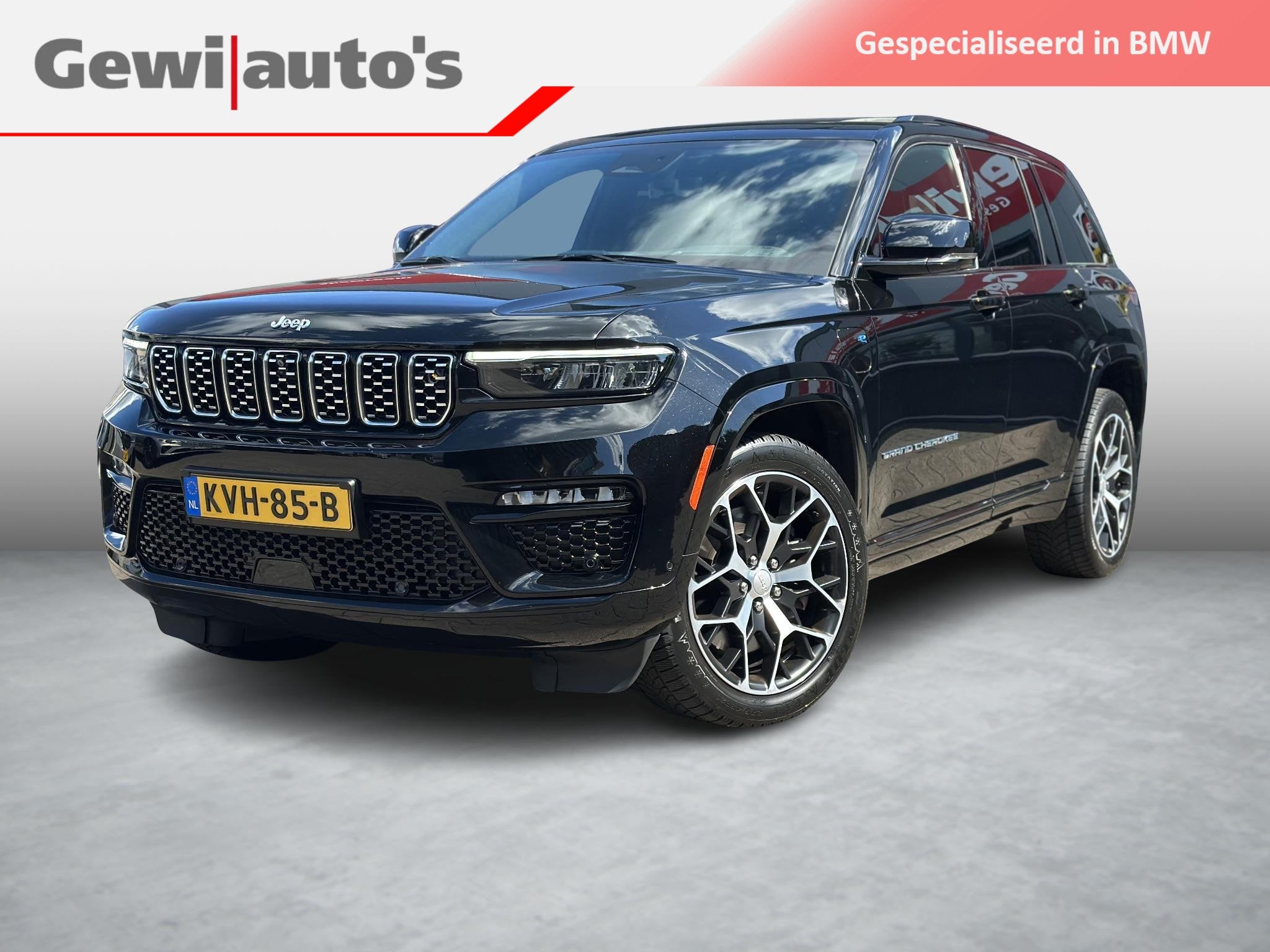 Jeep Grand Cherokee 2.0 Summit Reserve 4xe, Auto's, Automaat, Euro 6, 4 cilinders, Zwart
