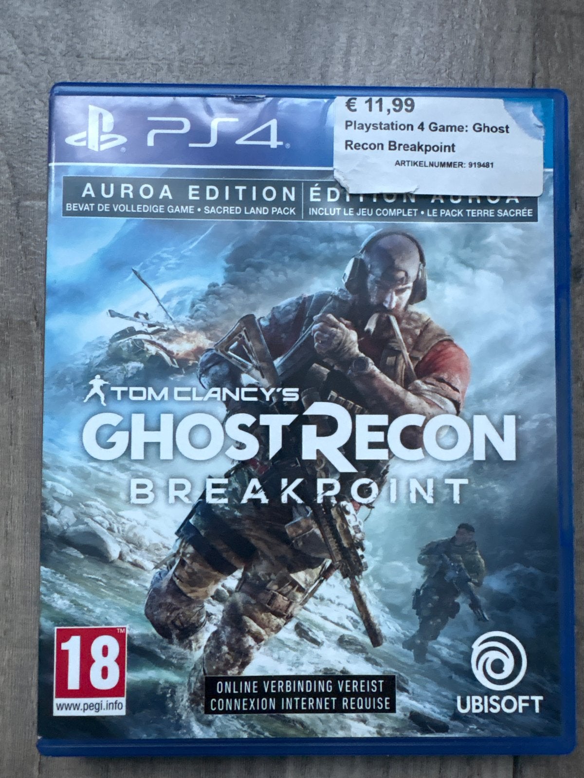 Ghost Recon Breakpoint Auroa Edition PS4, Online, Gebruikt, Vanaf 18 jaar, Shooter