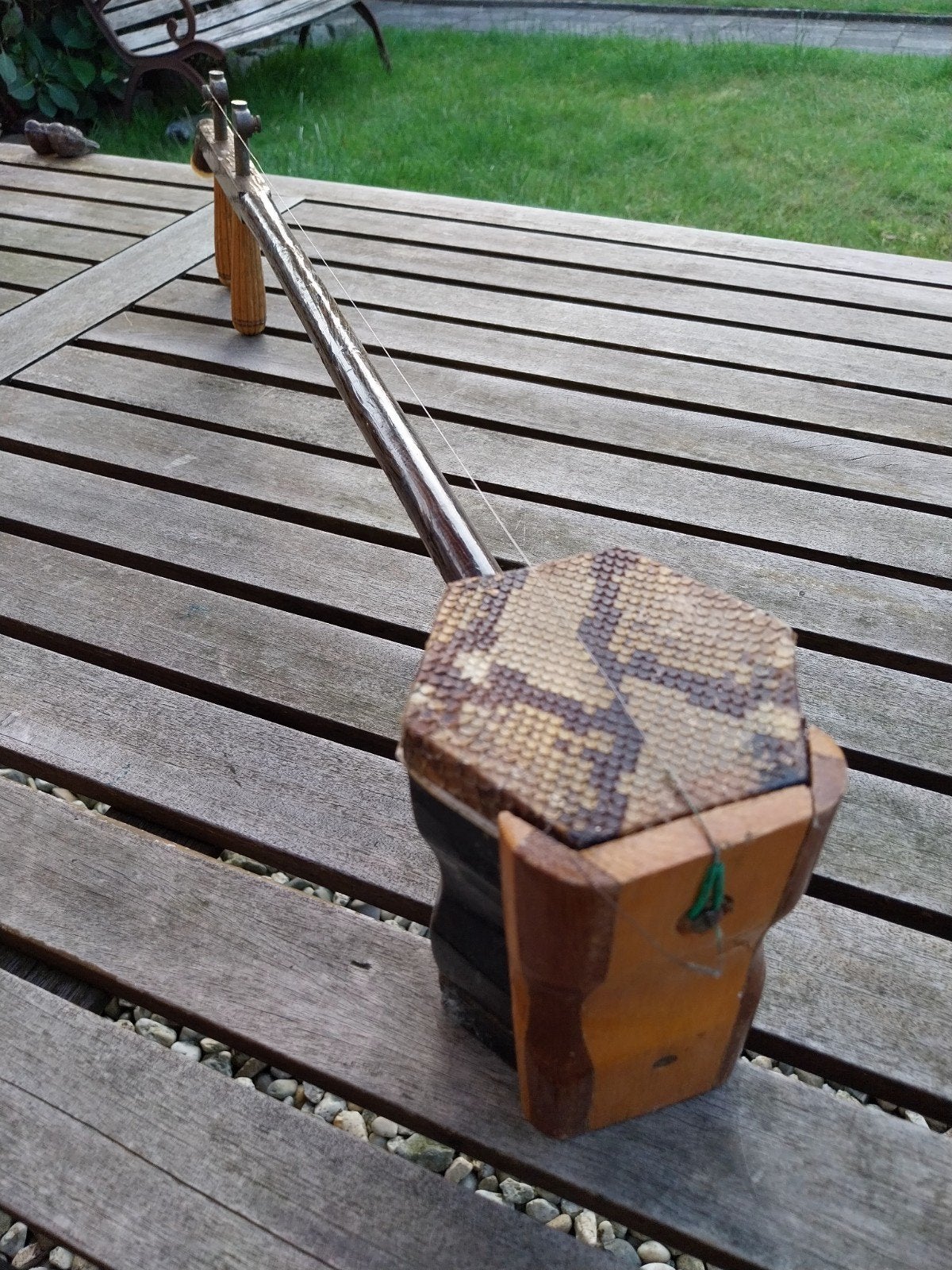 Uniek snaarinstrument, mogelijk een Erhu, Ophalen of Verzenden, Gebruikt, Overige typen
