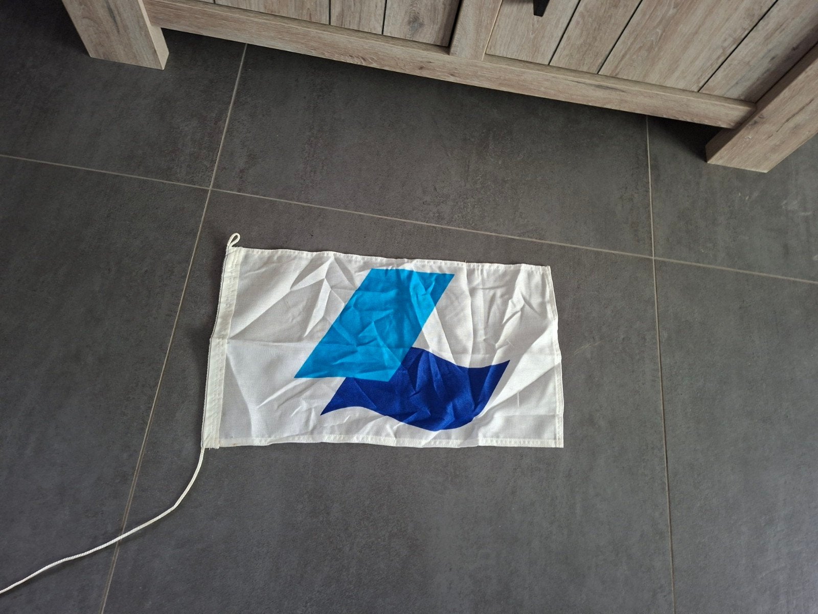 Scheepvaart vlag nr 60, Ophalen of Verzenden, Zo goed als nieuw, Reclamebord