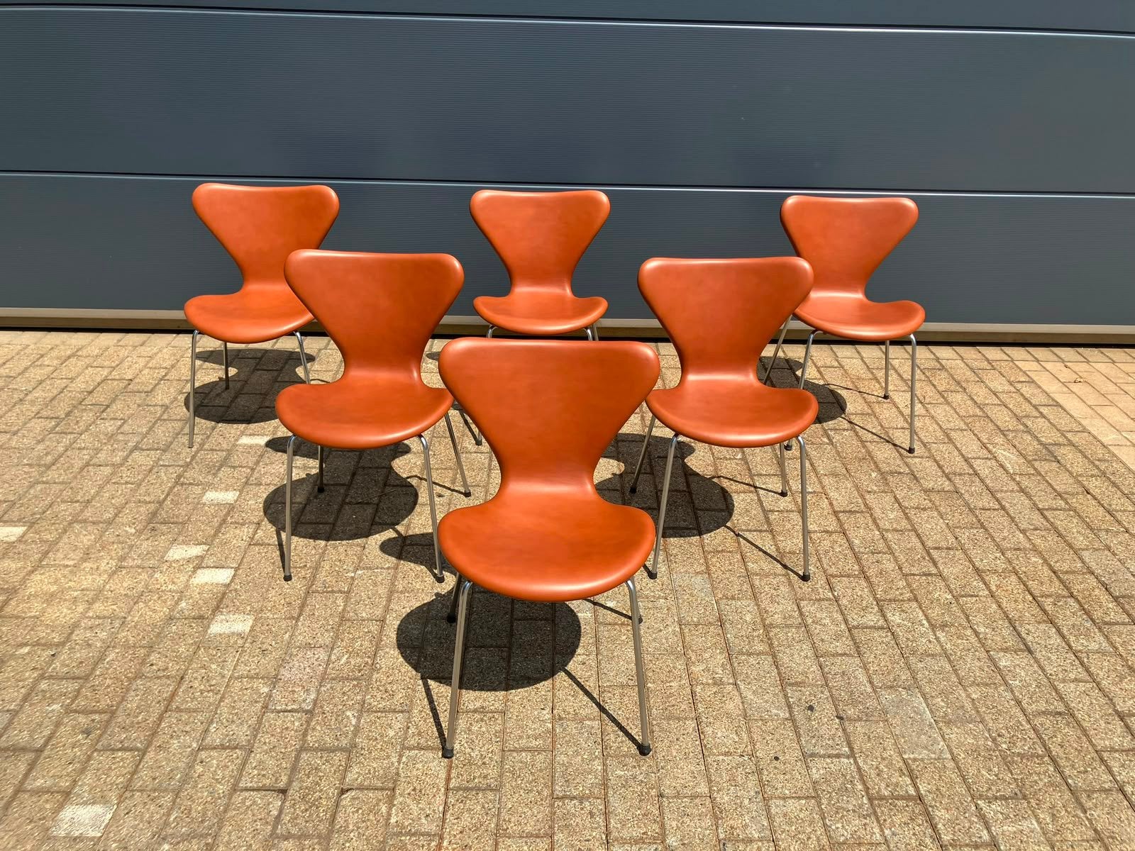 Fritz Hansen Series 7 Vlinderstoelen A. Jacobsen NIEUWSTAAT!, Huis en Inrichting, Ophalen of Verzenden, Knoll vitra togo møller sede artifort cassina b&b italia edra