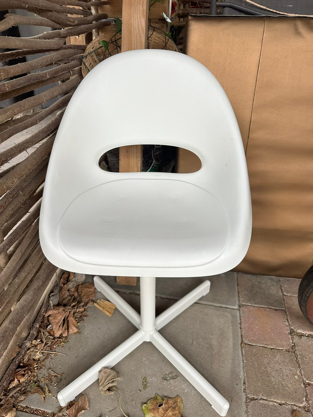 Ikea bureaustoel kinderen, Ophalen, Gebruikt, Wit