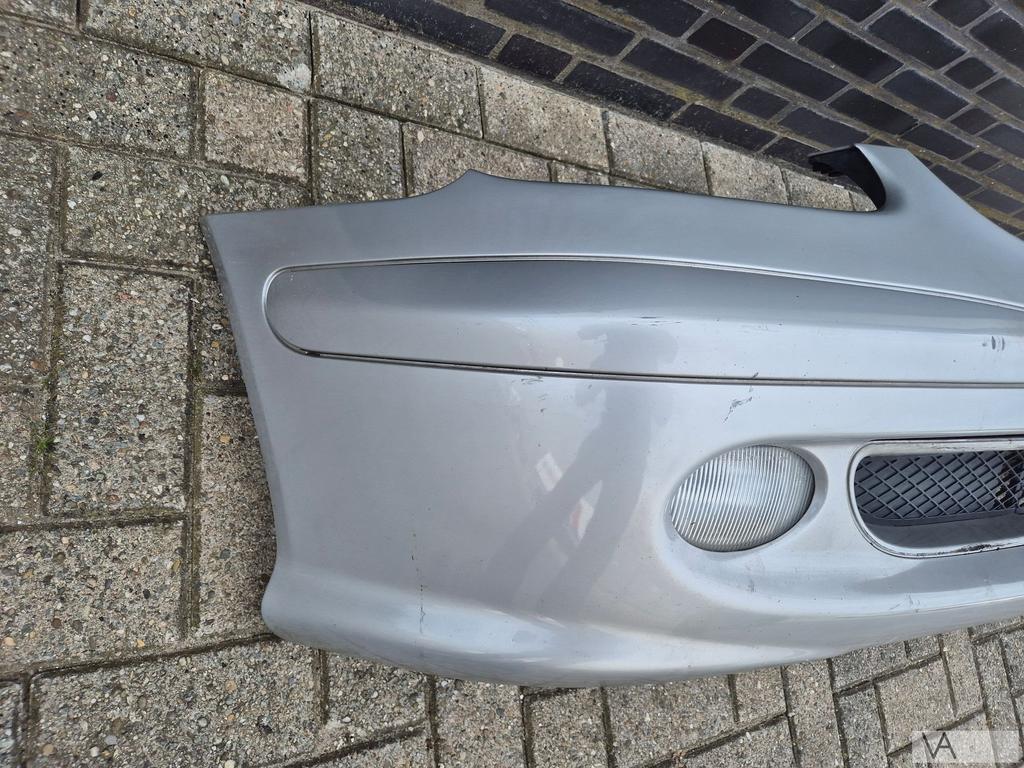 Voorbumper voor Mercedes SLK R170 facelift zilver met lampen, Gebruikt, -, Voor, Ophalen of Verzenden