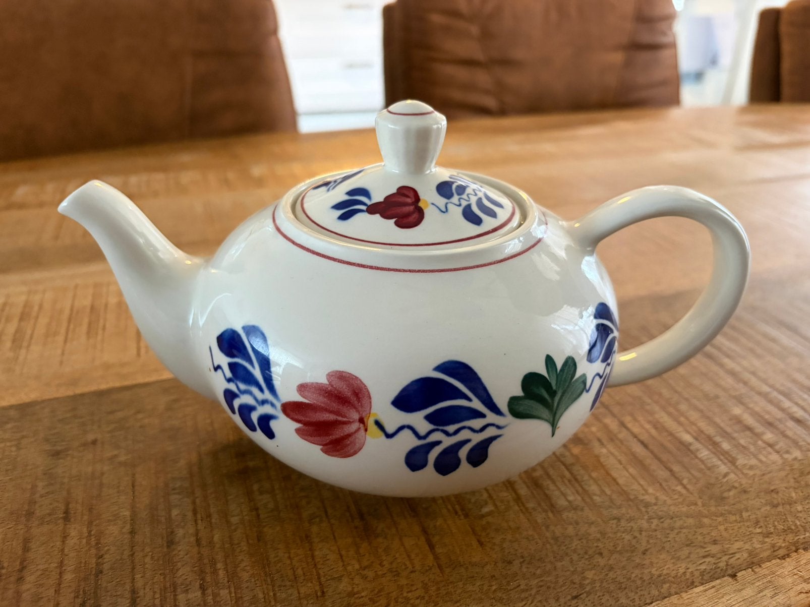 Theepot boerenbont, Ophalen of Verzenden