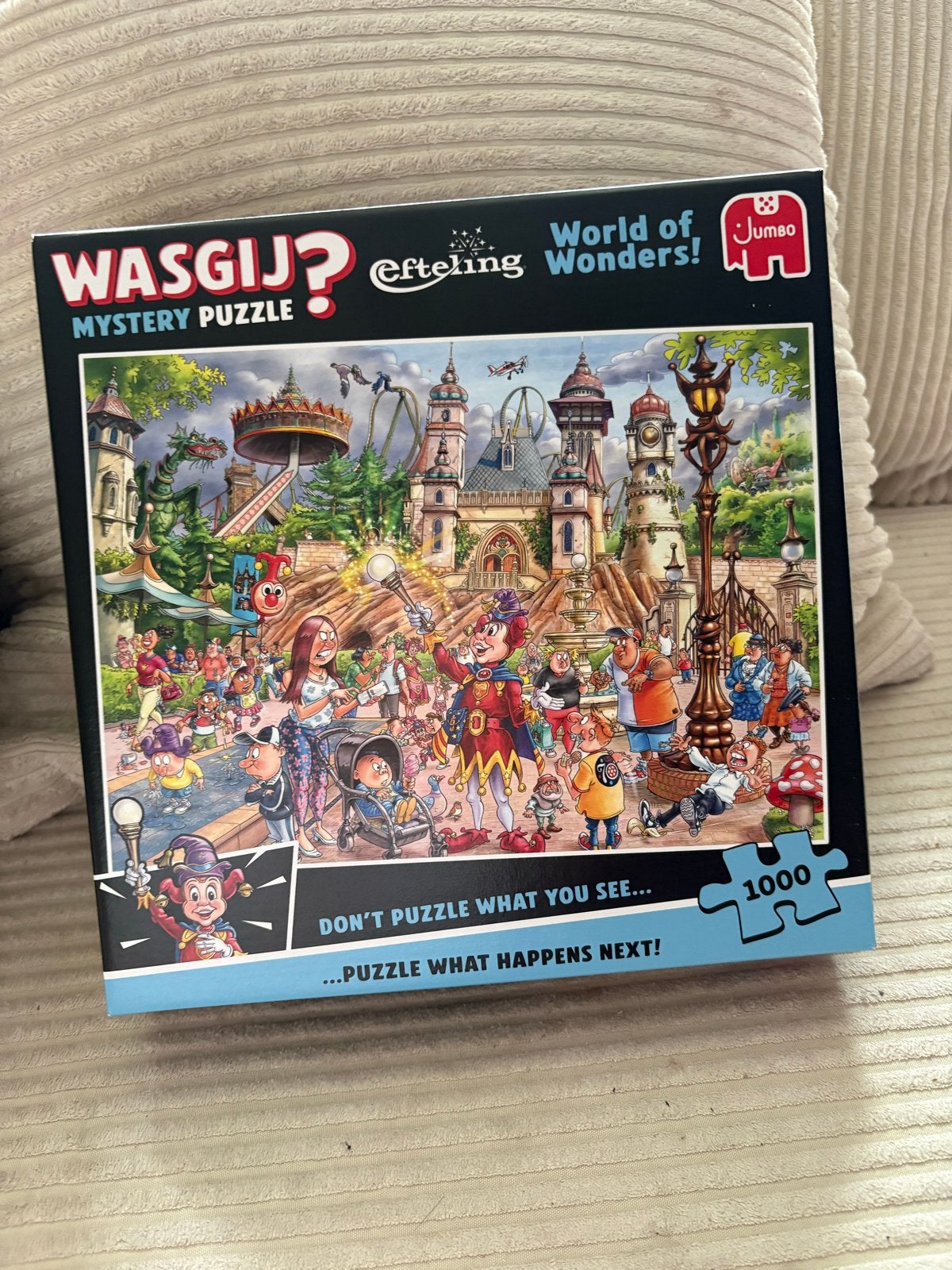 Wasgij Efteling World of Wonders Mystery Puzzel 1000 stukjes, Ophalen of Verzenden, Nieuw