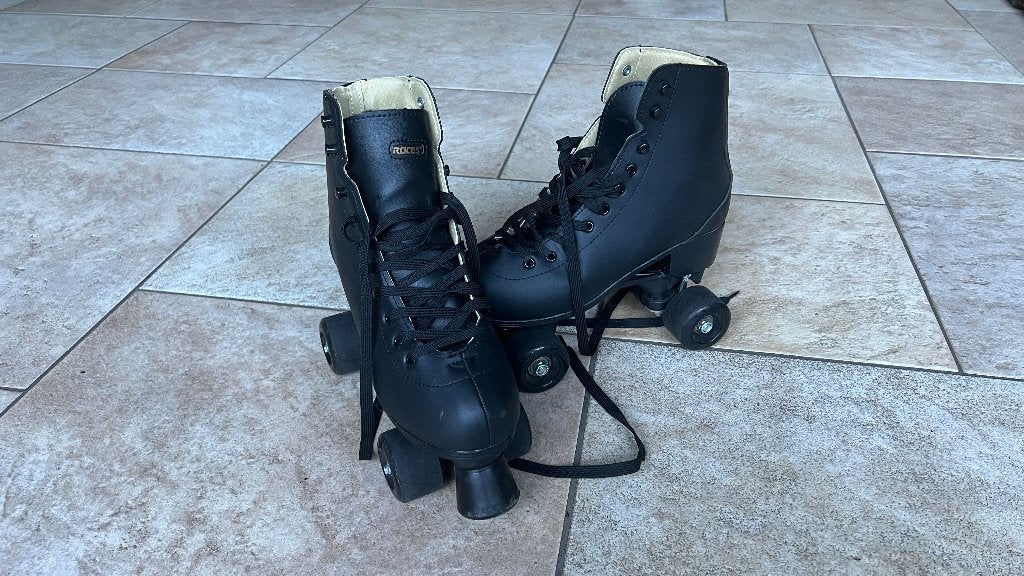 Zwarte rolschaatsen maat39, Ophalen, Zo goed als nieuw, Kinderen