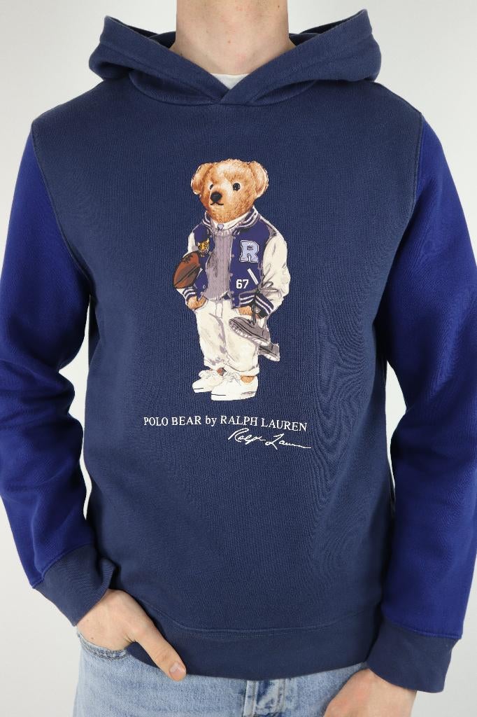 Ralph Lauren trui met capuchon - S, Blauw, Ralph Lauren, Ophalen of Verzenden, Zo goed als nieuw