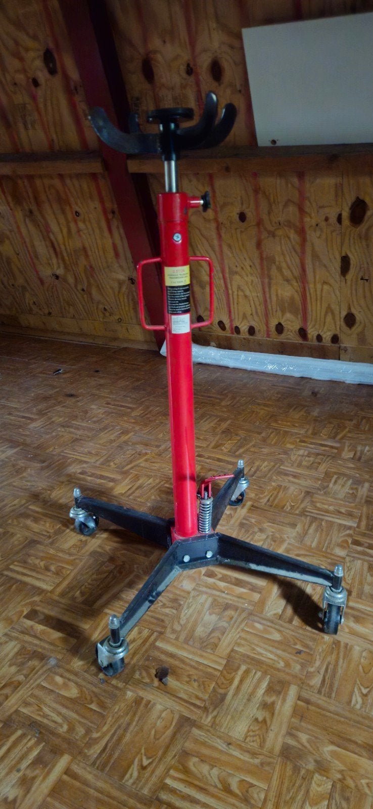 Wiltec Versnellingsbak Krik / Transmissiekrik 500kg, Auto diversen, Krikken, Ophalen, Zo goed als nieuw, Hydraulisch, Garagekrik