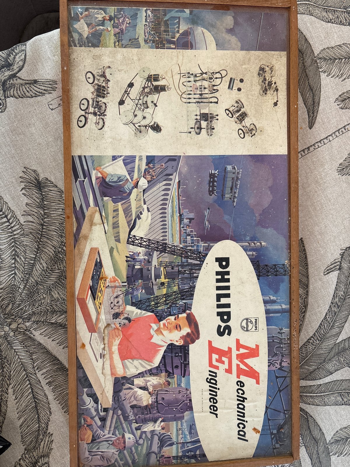 Vintage Philips Meccano Engineer Knutselset - Compleet, Ophalen, Gebruikt, Overige thema's, Meerkleurig