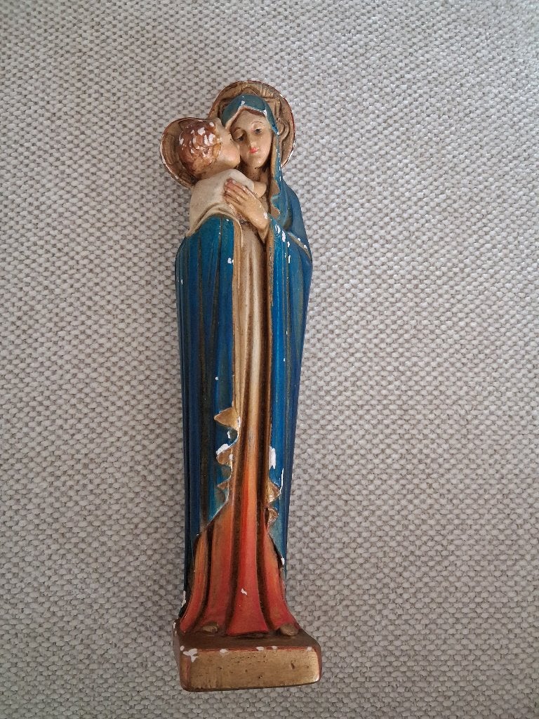 ANTIEK MARIABEELDJE GLV, Antiek en Kunst, Antiek | Religie, Ophalen of Verzenden