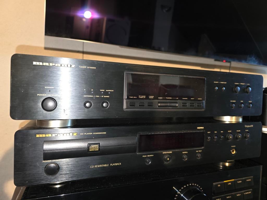 Marantz CD6000 OSE  Limited Edition Cd speler Tuner ST6000, Audio, Tv en Foto, Cd-spelers, Ophalen of Verzenden, Zo goed als nieuw