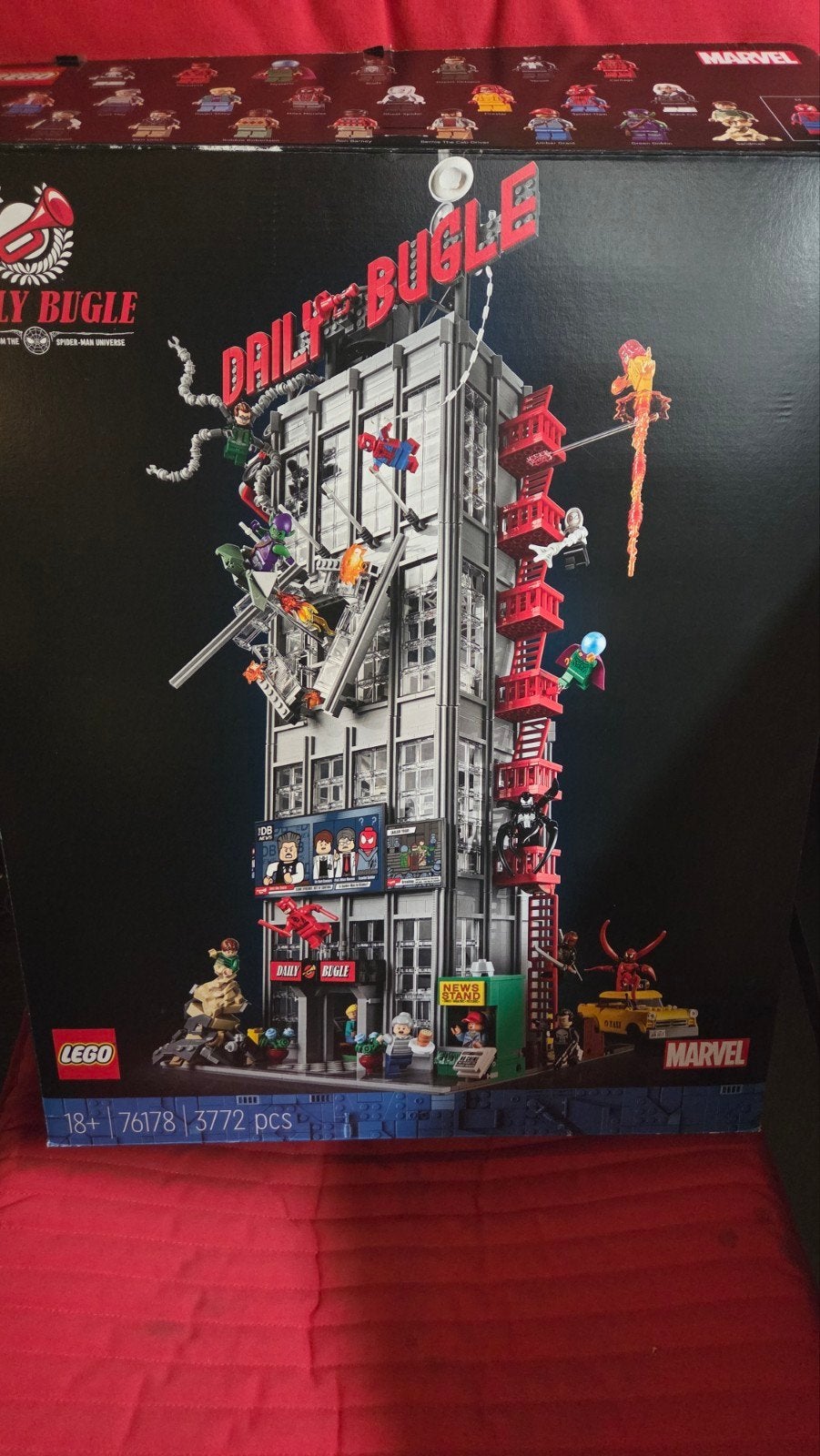 LEGO Daily Bugle 76178 - Compleet en Zo Goed als Nieuw, Ophalen of Verzenden, Zo goed als nieuw