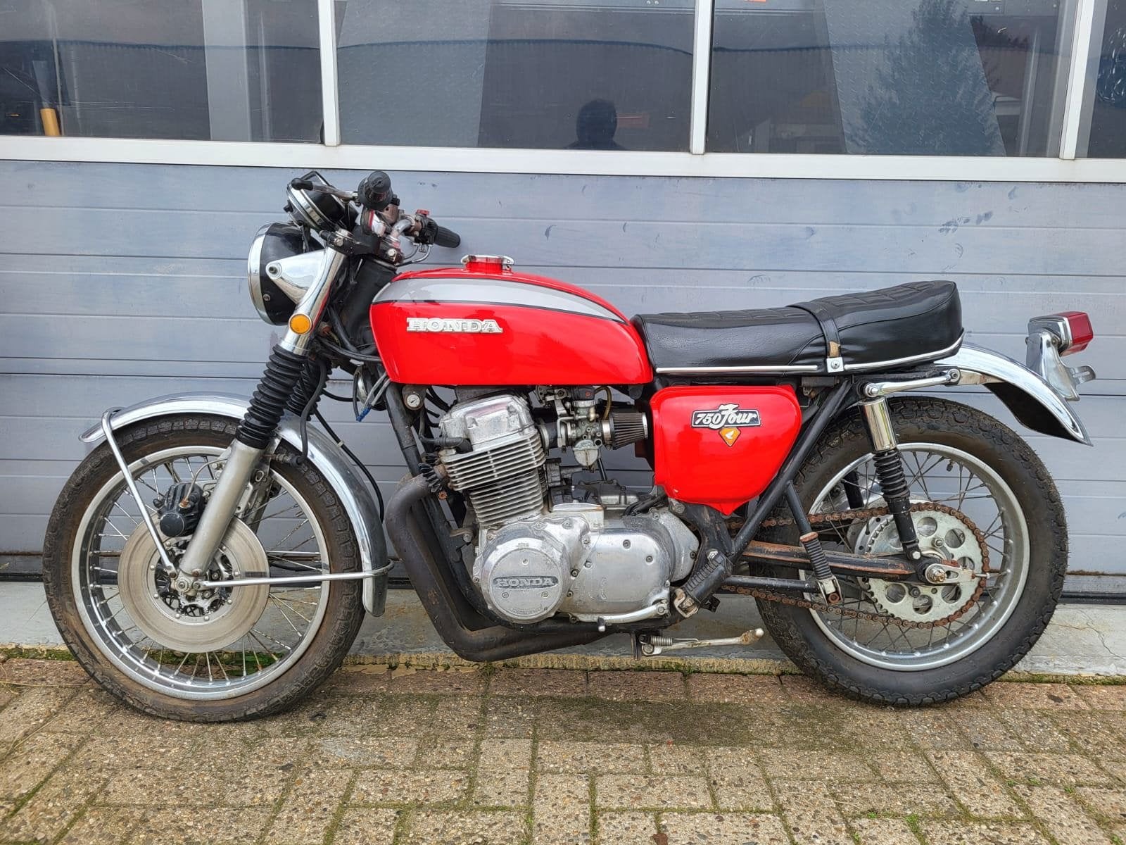 Honda CB 750 Four Oldtimer, Motoren, 750 cc, Gebruikt, Toermotor, Handgeschakeld