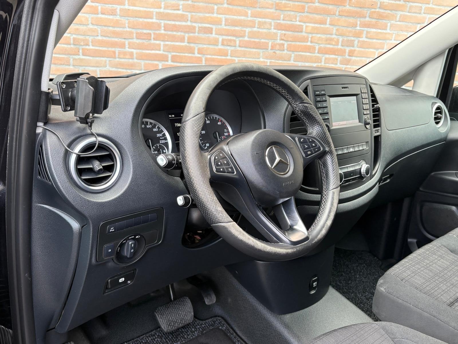 Mercedes-Benz Vito 119CDI 190PK Lang 7G-Tronic / LED / Navig, Automaat, Gebruikt, Huisgarantie, Start-stop-systeem