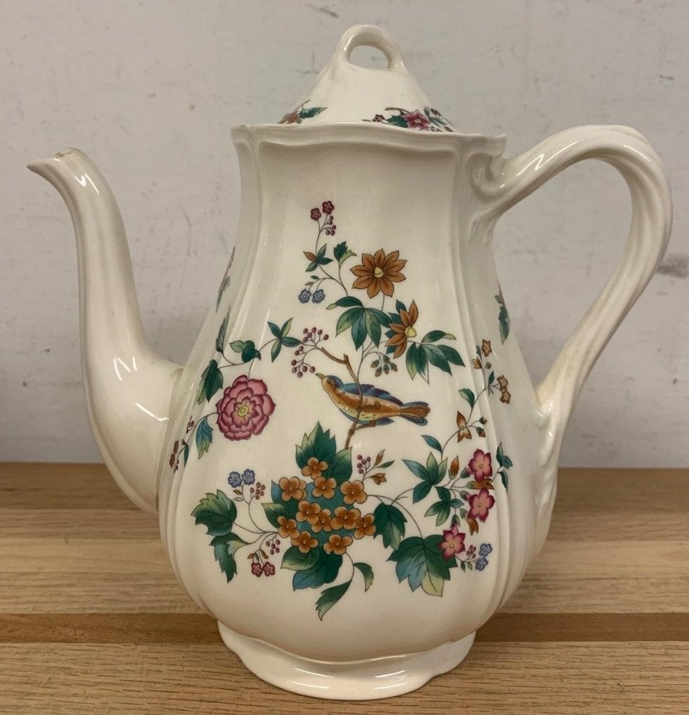 Wedgwood Theepot met Deksel - Etruria & Barlaston, Gebruikt, Overige typen, Ophalen of Verzenden, Wedgwood