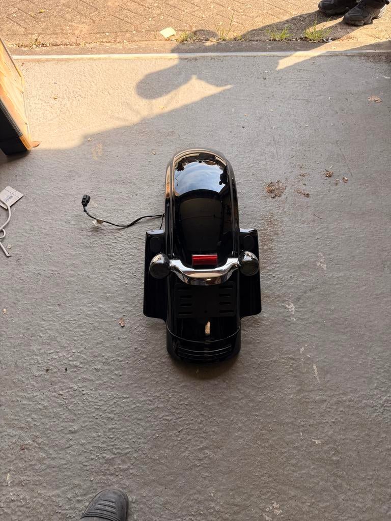 Achterspatbord Harley Road Glide 2018 Zwart Compleet, Ophalen of Verzenden, Gebruikt