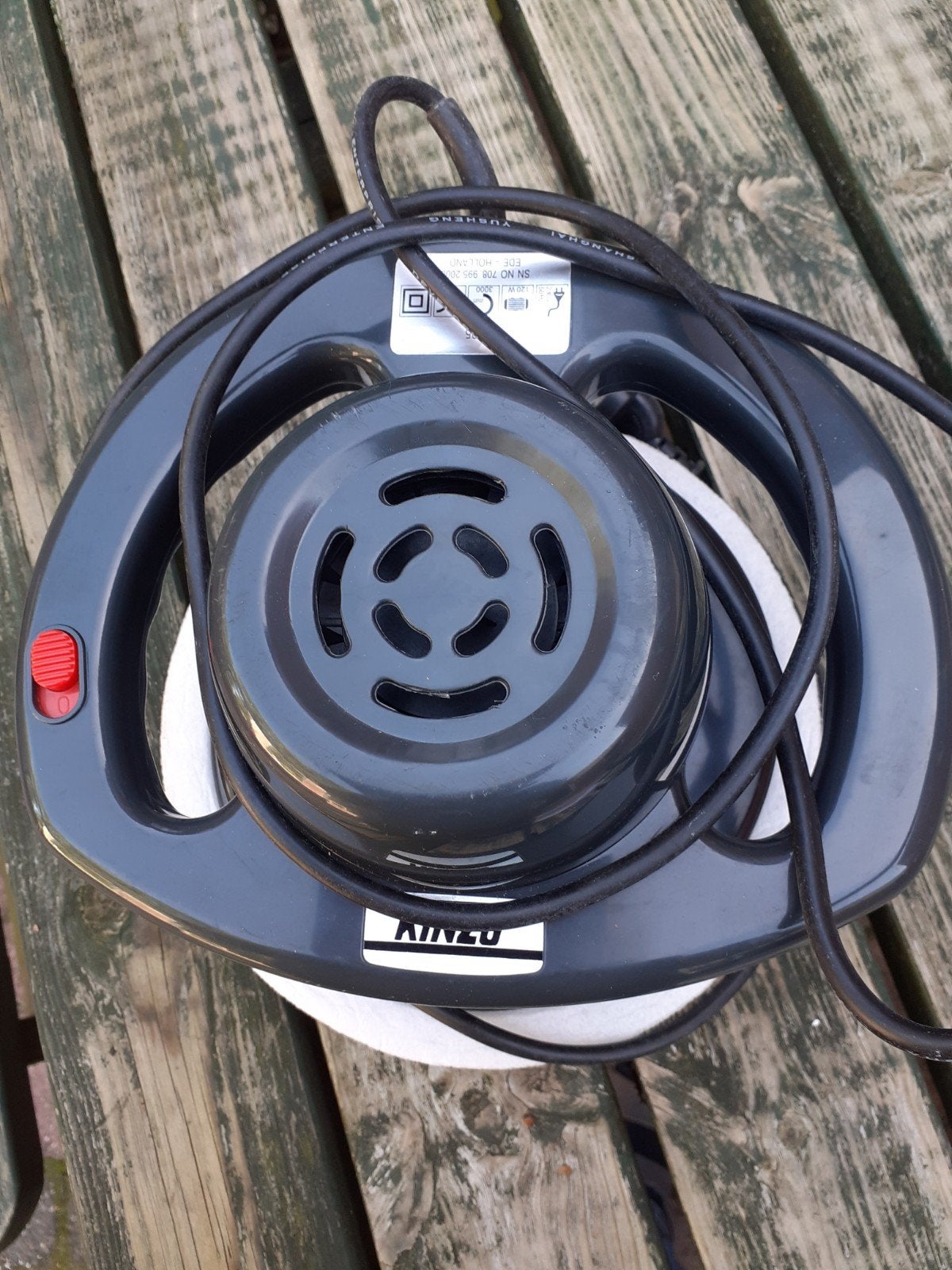 Kinzo Poetsmachine/Schuurmachine 120W - Zo goed als nieuw, Ophalen, Zo goed als nieuw, Minder dan 600 watt, Overige typen