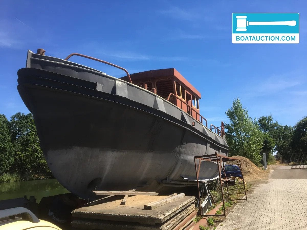 Sleepboot 1500 nu in de online veiling., Watersport en Boten, Motorboten en Motorjachten, Staal, Overige merken, Gebruikt, Diesel