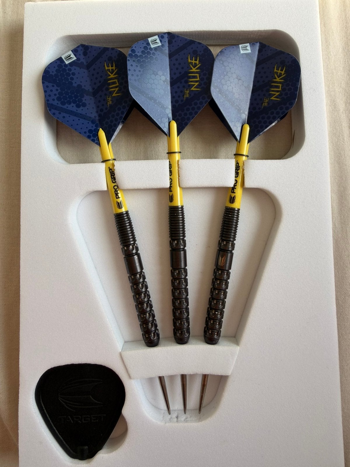 Target Luke Littler g1 23g, Sport en Fitness, Darts, Ophalen of Verzenden, Gebruikt, Pijlen