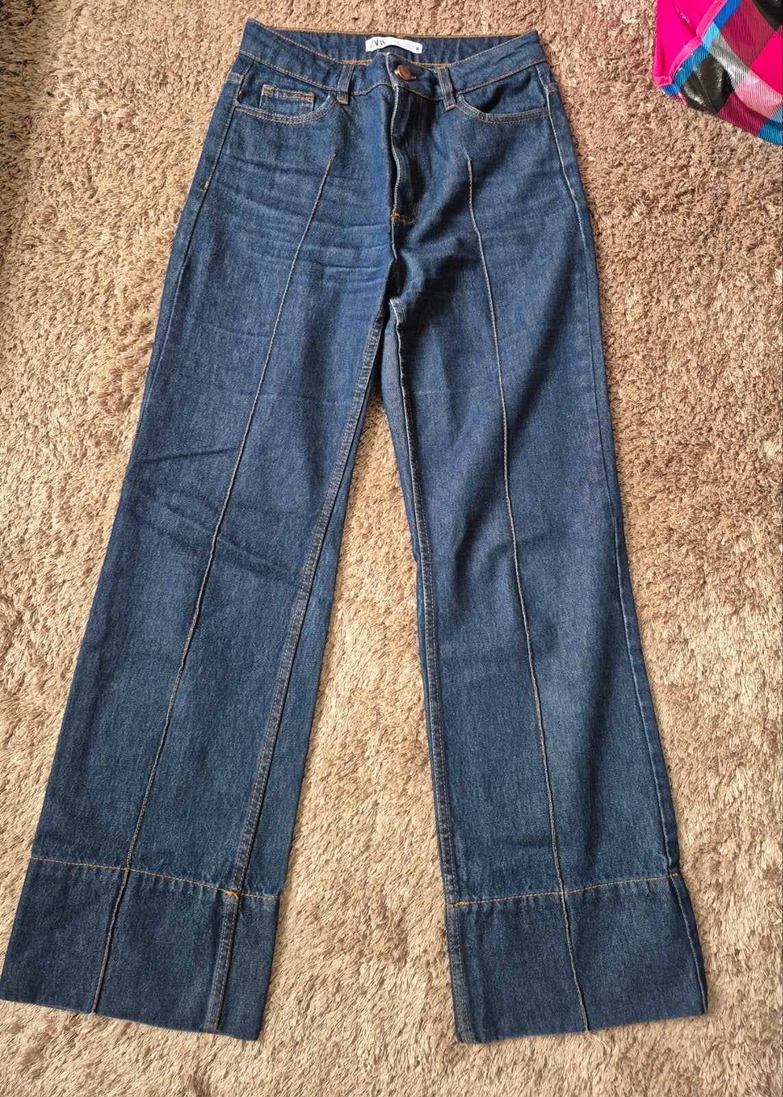 Zara Wide Leg Jeans - Maat 36, Blauw, Zara, Ophalen of Verzenden, Zo goed als nieuw