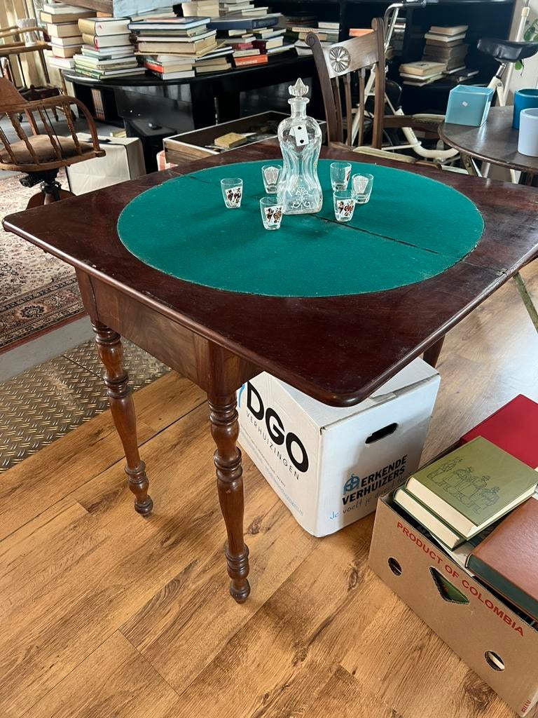 Kaarttafel, Antiek en Kunst, Ophalen of Verzenden