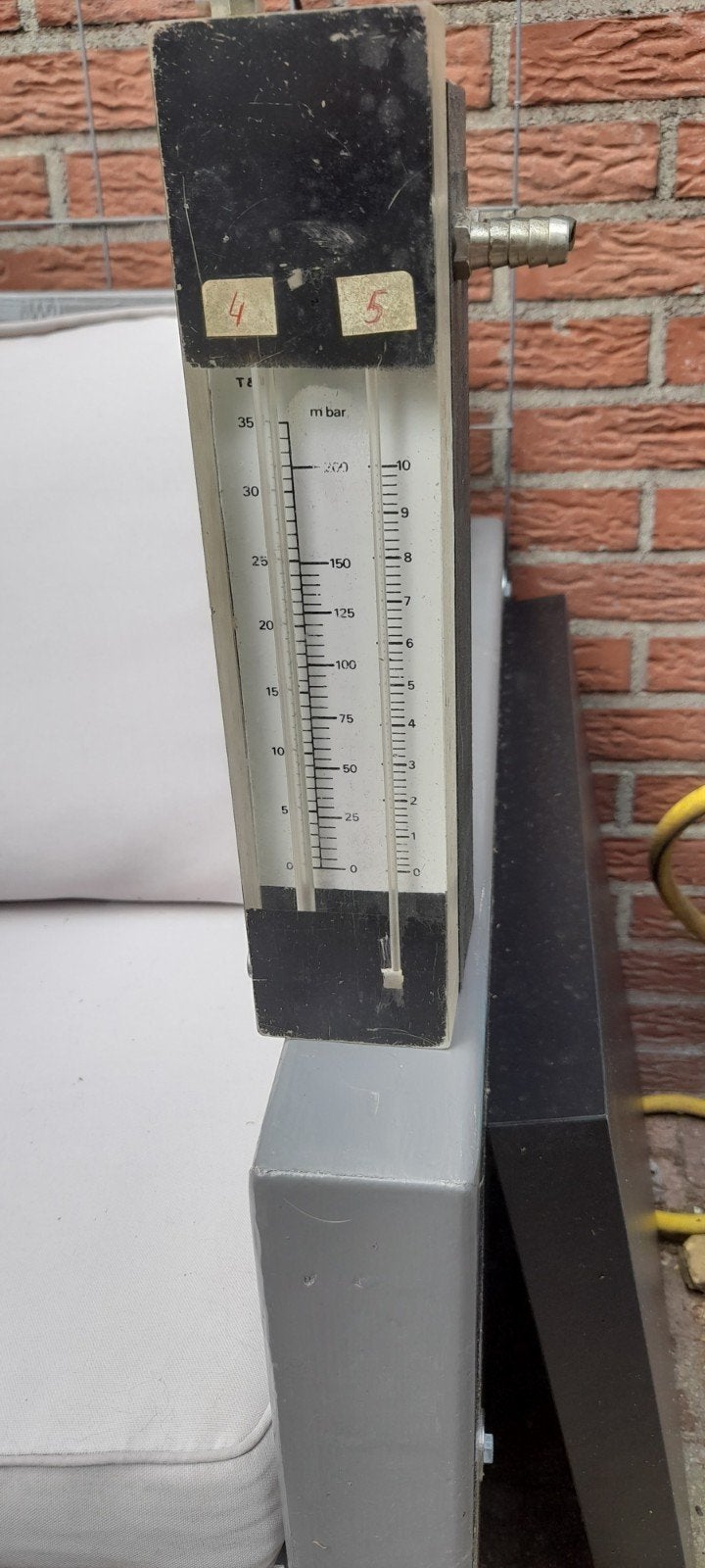 gasdrukmeter, Ophalen of Verzenden, Gebruikt, Druk